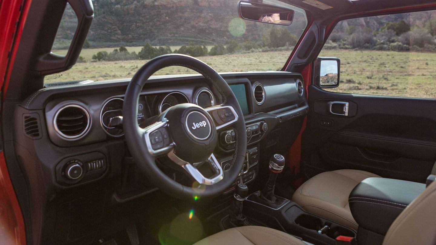 2019 Jeep Wrangler Interior at The Jeep Store
