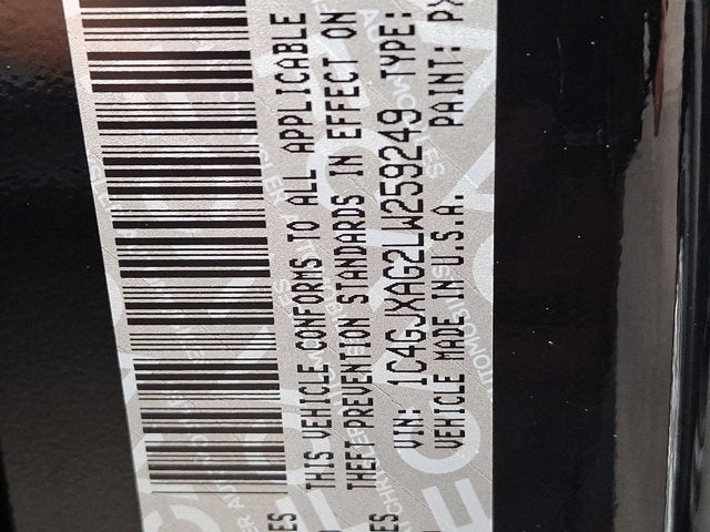 2020 Jeep Wrangler Sport S