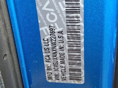 2022 Jeep Wrangler Willys