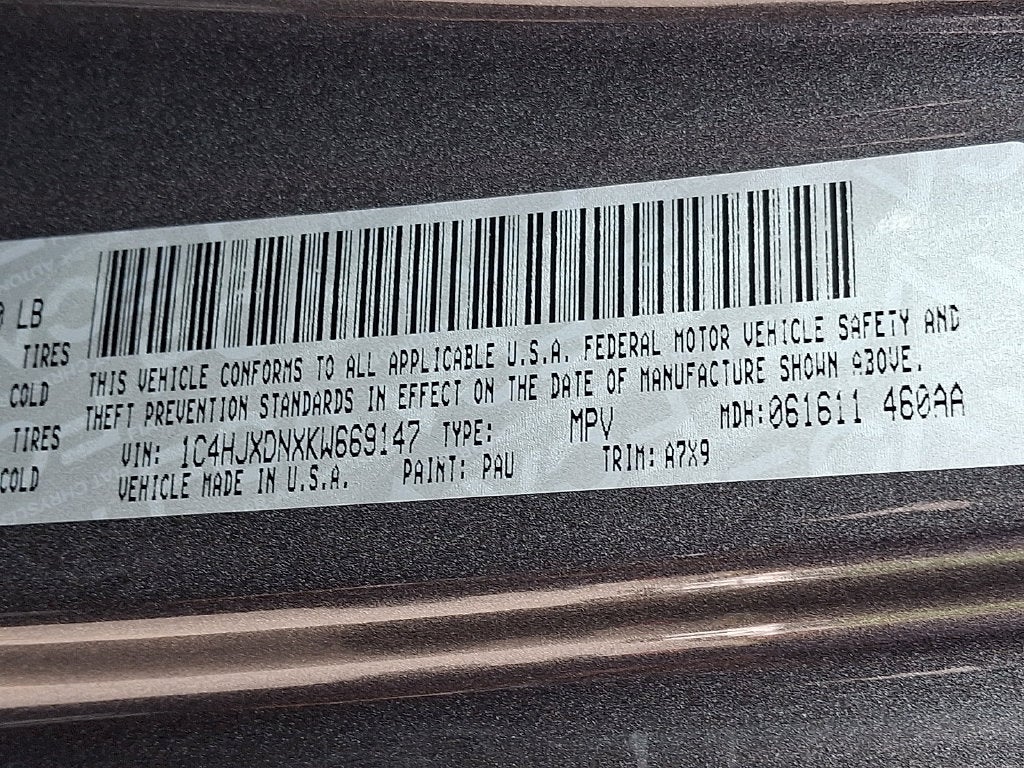 2019 Jeep Wrangler Unlimited Sport S