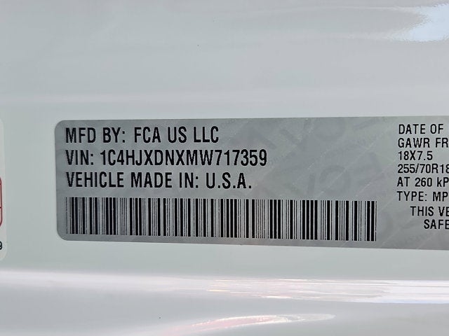 2021 Jeep Wrangler Unlimited Sport Altitude