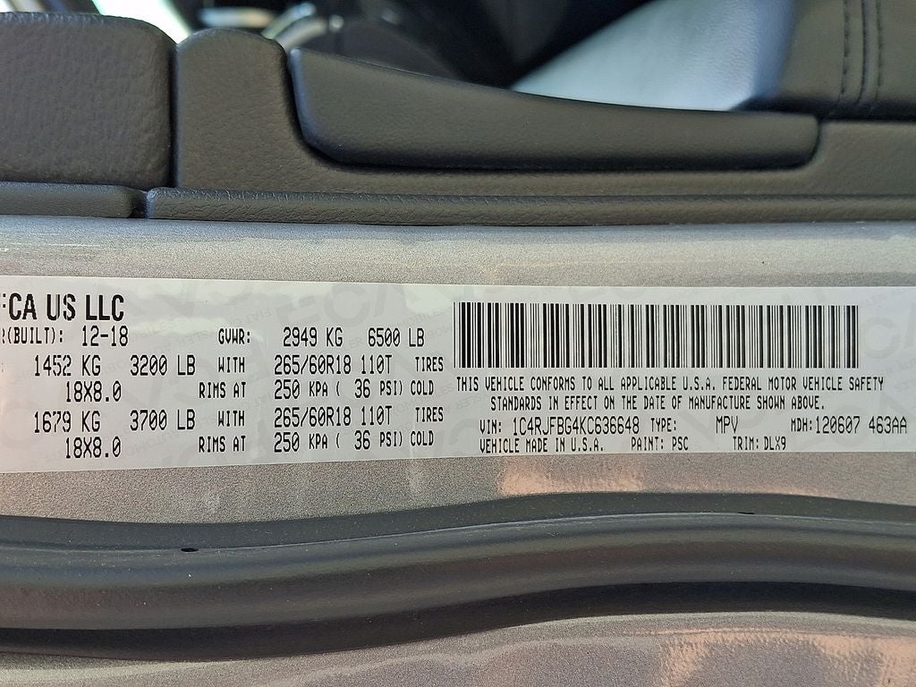 2019 Jeep Grand Cherokee Limited
