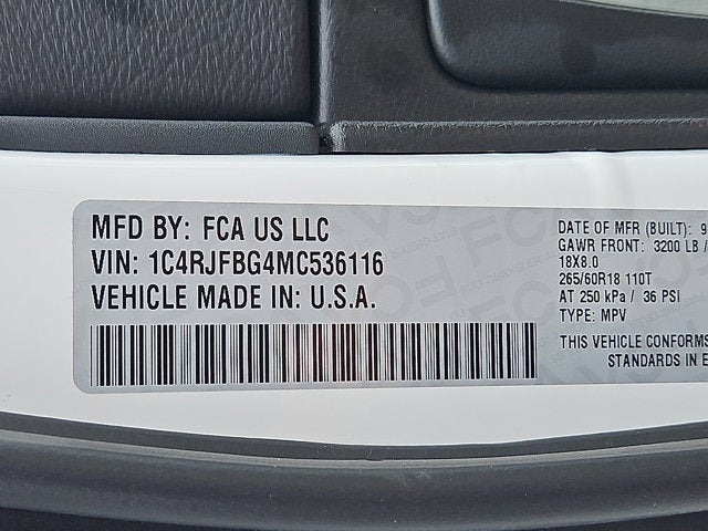 2021 Jeep Grand Cherokee Limited