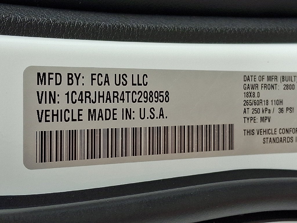 2026 Jeep Grand Cherokee Altitude