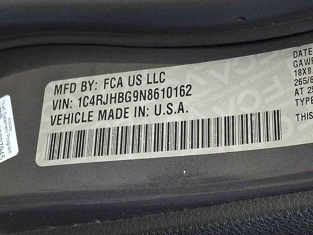 2022 Jeep Grand Cherokee Limited