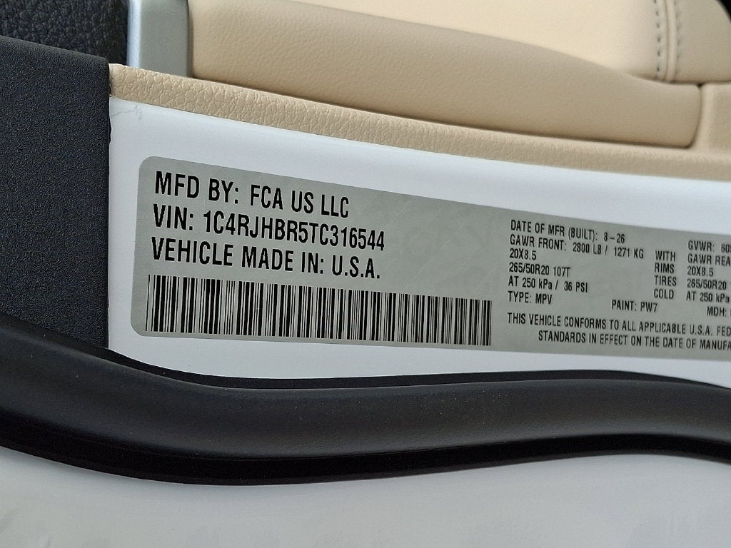 2026 Jeep Grand Cherokee Limited