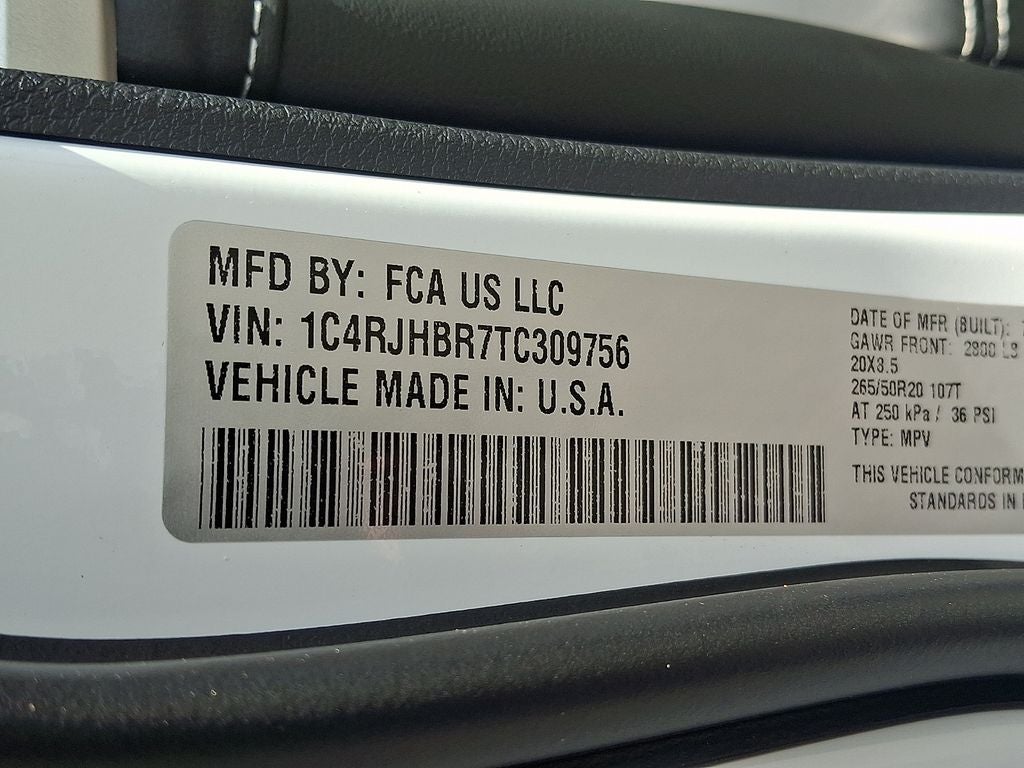 2026 Jeep Grand Cherokee Limited Reserve