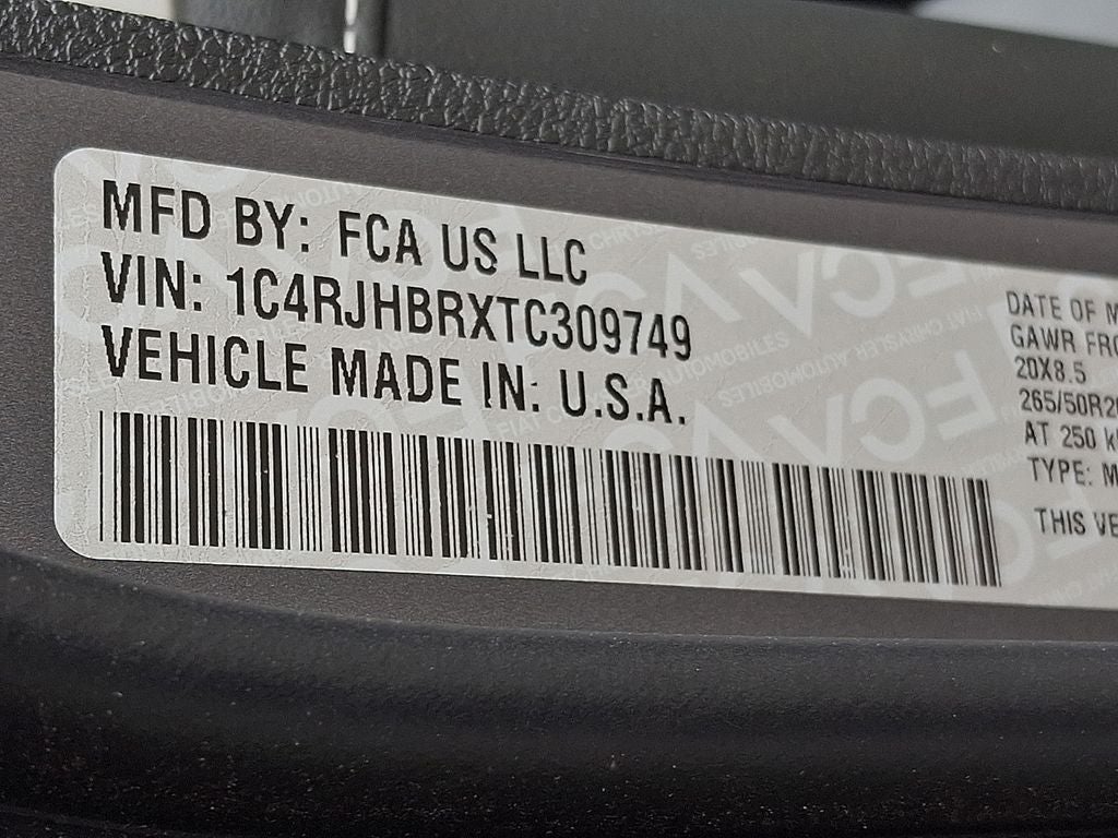 2026 Jeep Grand Cherokee Limited Reserve