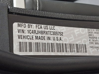 2026 Jeep Grand Cherokee Limited Reserve