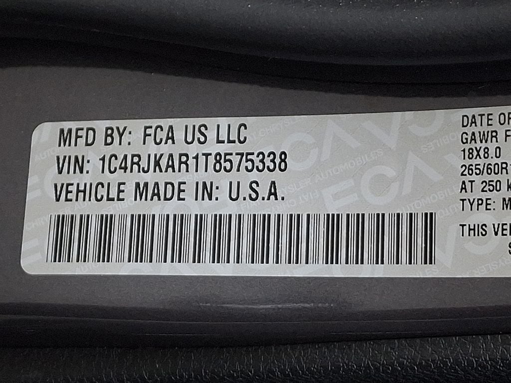 2026 Jeep Grand Cherokee L Altitude