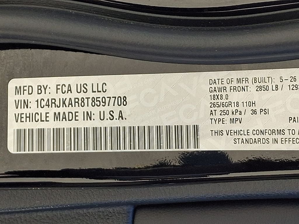 2026 Jeep Grand Cherokee L Altitude