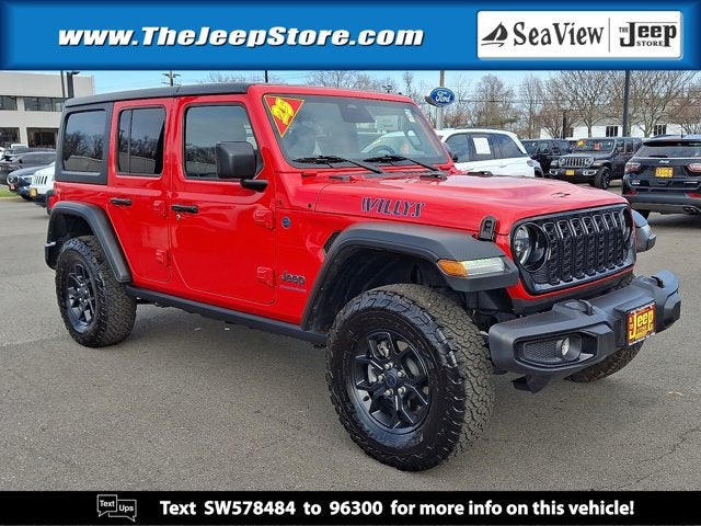 2025 Jeep Wrangler 4xe Willys