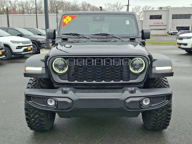 Certified 2025 Jeep Wrangler 4xe Willys 4XE with VIN 1C4RJXN6XSW578777 for sale in Ocean Township, NJ
