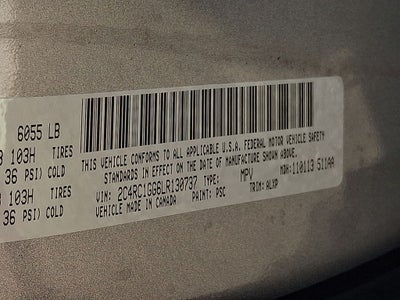 2020 Chrysler Pacifica Limited