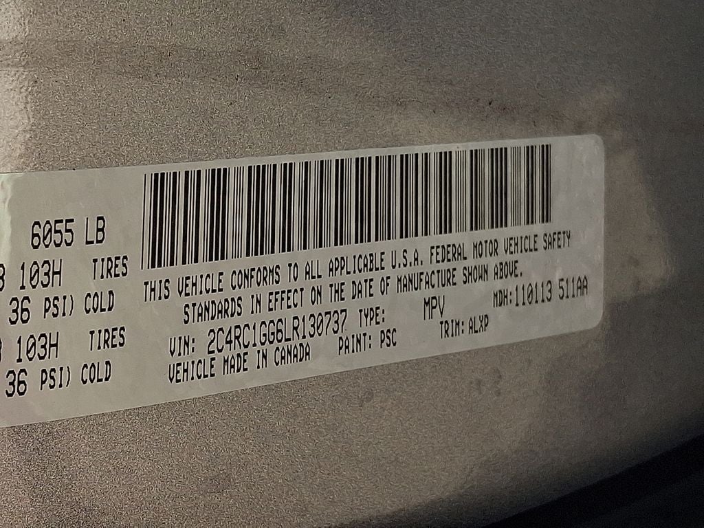 2020 Chrysler Pacifica Limited