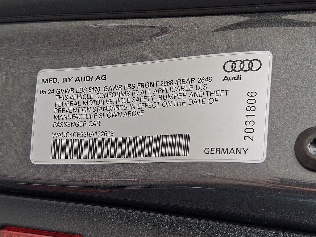 2024 Audi S5 Sportback Premium Plus quattro
